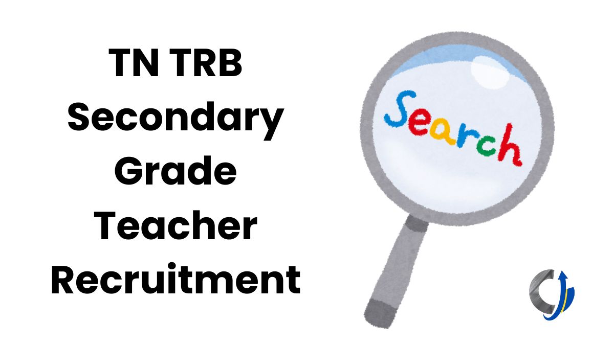 TN TRB Secondary Grade Teacher Recruitment